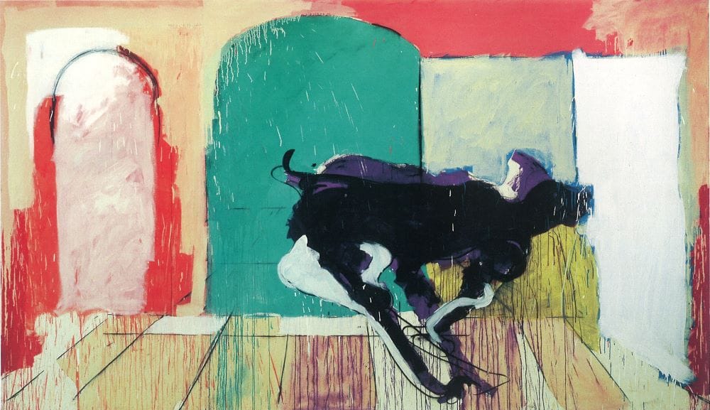 Mary Lovelace Running with Black Panthers and White Doves (mid-1980s/early 1990s) O&rsquo;NealArtwork &copy; Mary Lovelace O&rsquo;Neal Courtesy Mnuchin Gallery, New York